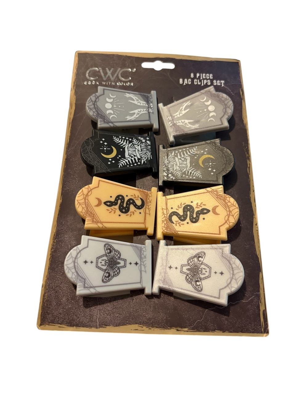 Halloween Decorative Bag Clips - Tombstones